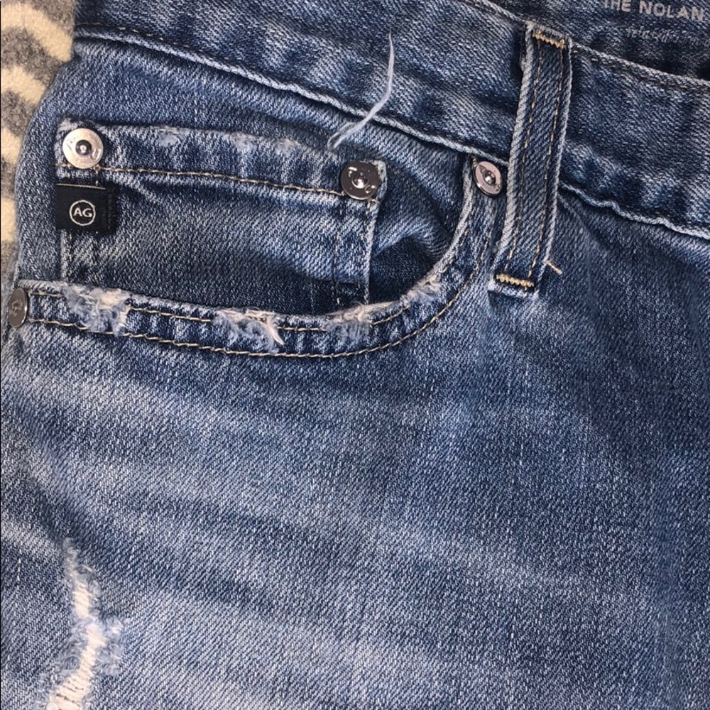AG jeans 9”rise 14” leg opening 27” inseam aprox. - Picture 5 of 5